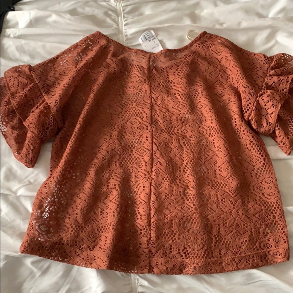 Rust Knit Top - Picture 4 of 4